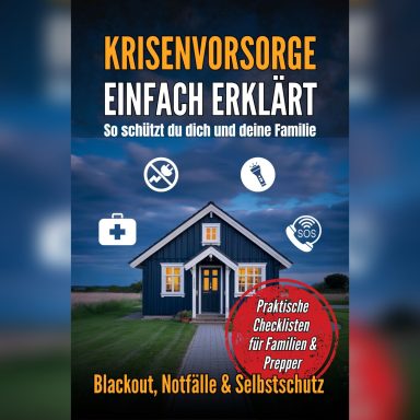 Krisenvorsorge einfach erklärt – kompakter Ratgeber Krisenvorsorge Buch – Tipps für Blackout, Notfälle & Selbstschutz