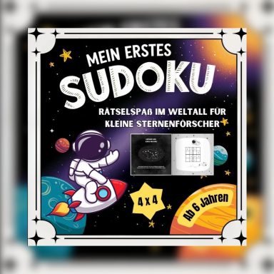 Mein erstes Sudoku Mein erstes Sudoku – Rätselspaß im Weltall für Kinder ab 6 Jahren